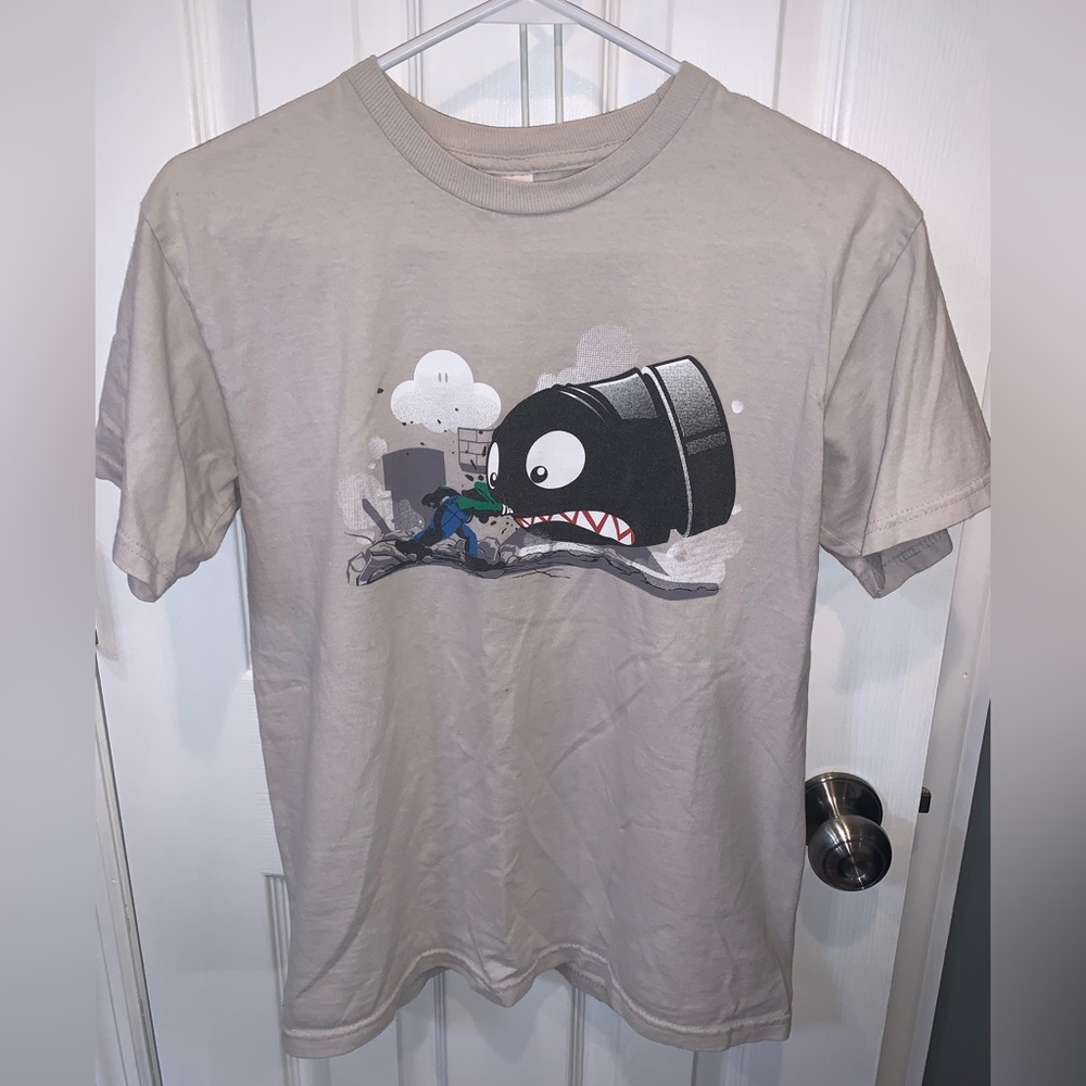 Tee Fury, Luigi Hulk mashup T-shirt - beige S